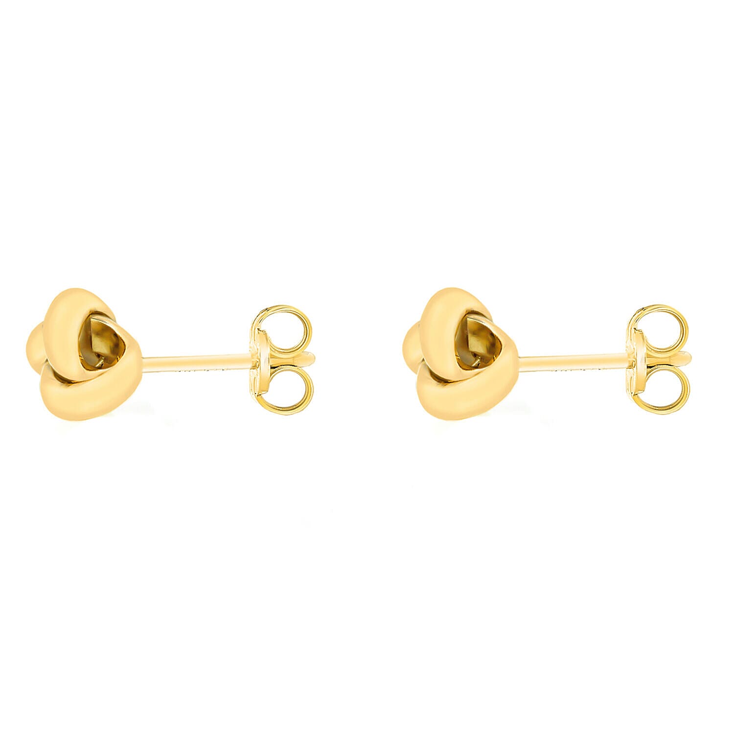 ILIANA 18K Yellow Gold 7mm Knot Stud Earrings 7344292 2