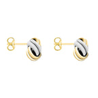 18K Yellow Gold  Earring,  Gold Wt. 0.89 Gms