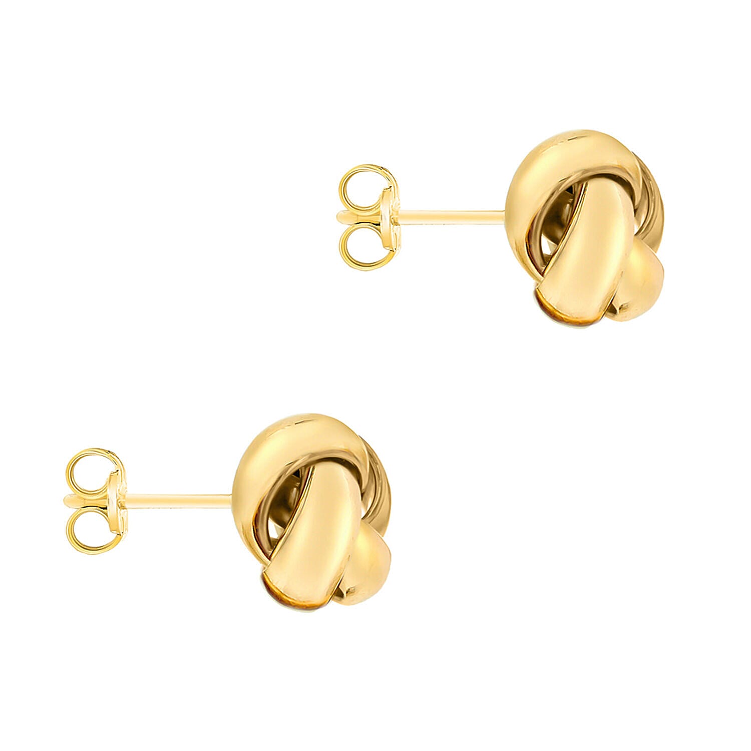 ILIANA 18K Yellow Gold 10mm Knot Stud Earrings 7344310 2