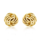 18K Yellow Gold  Earring,  Gold Wt. 1.5 Gms
