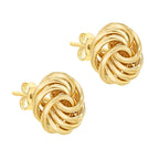 18K Yellow Gold  Earring,  Gold Wt. 1.5 Gms