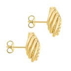 18K Yellow Gold  Earring,  Gold Wt. 1.5 Gms