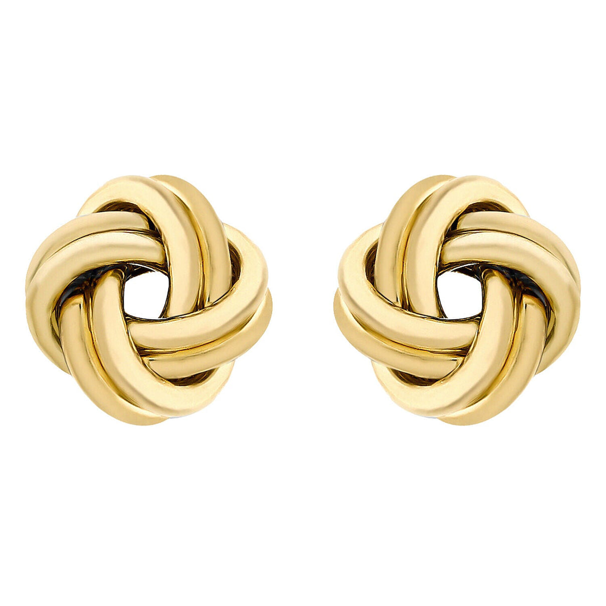 ILIANA 18K Yellow Gold 10mm Knot Stud Earrings 7344353 0