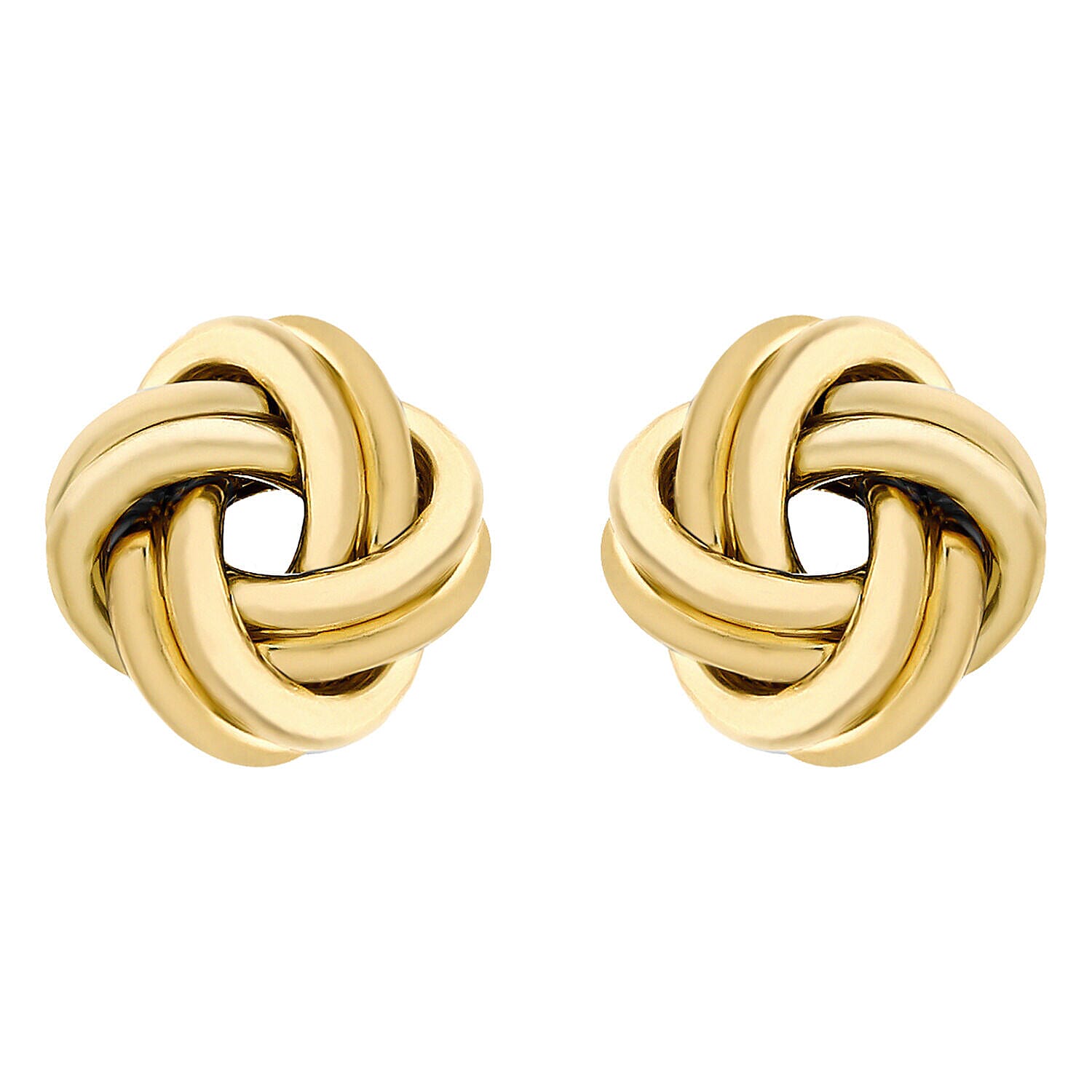 ILIANA 18K Yellow Gold 10mm Knot Stud Earrings 7344353 0