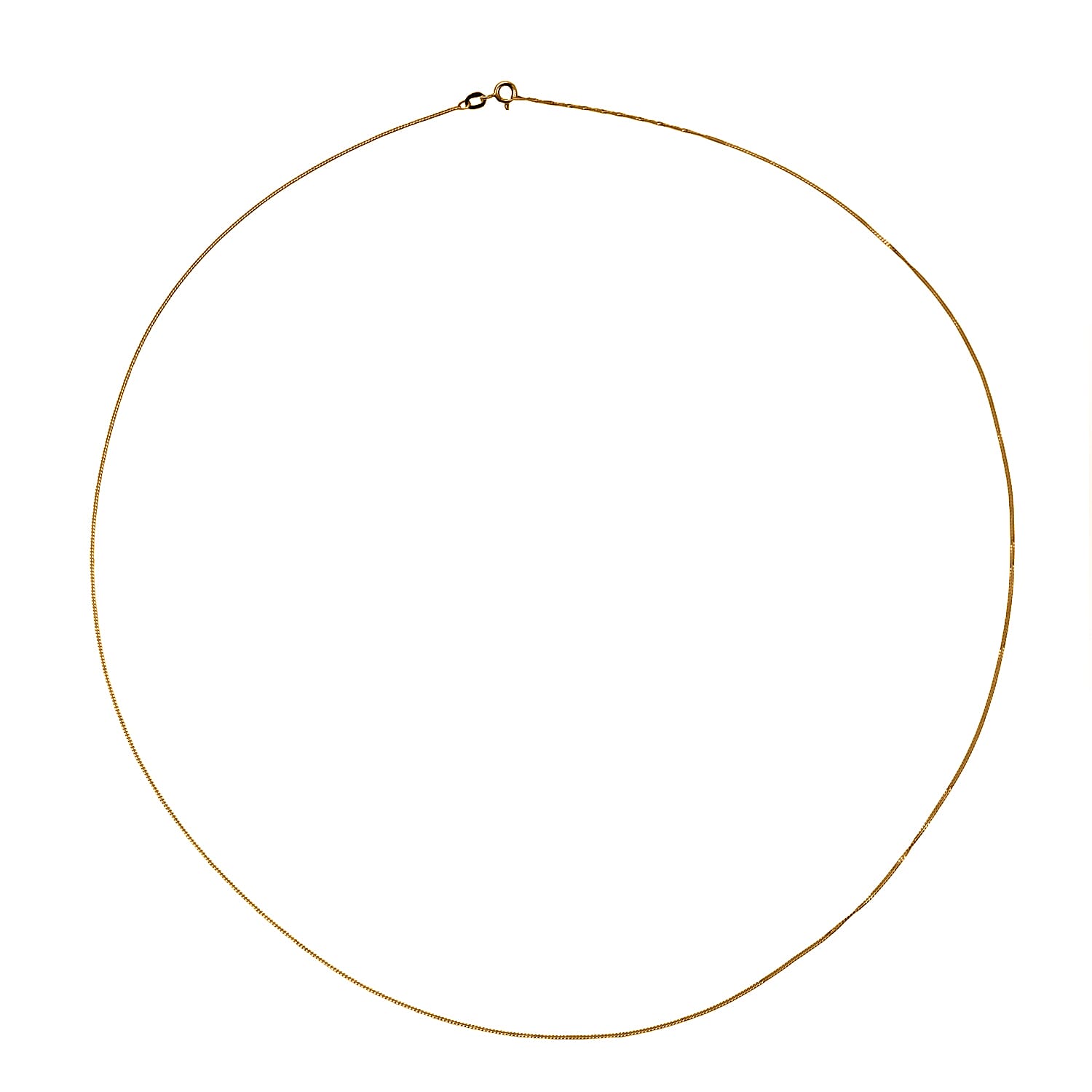 18K Yellow Gold  Necklace (Size - 24),  Gold Wt. 2.4 Gms 7814501 0