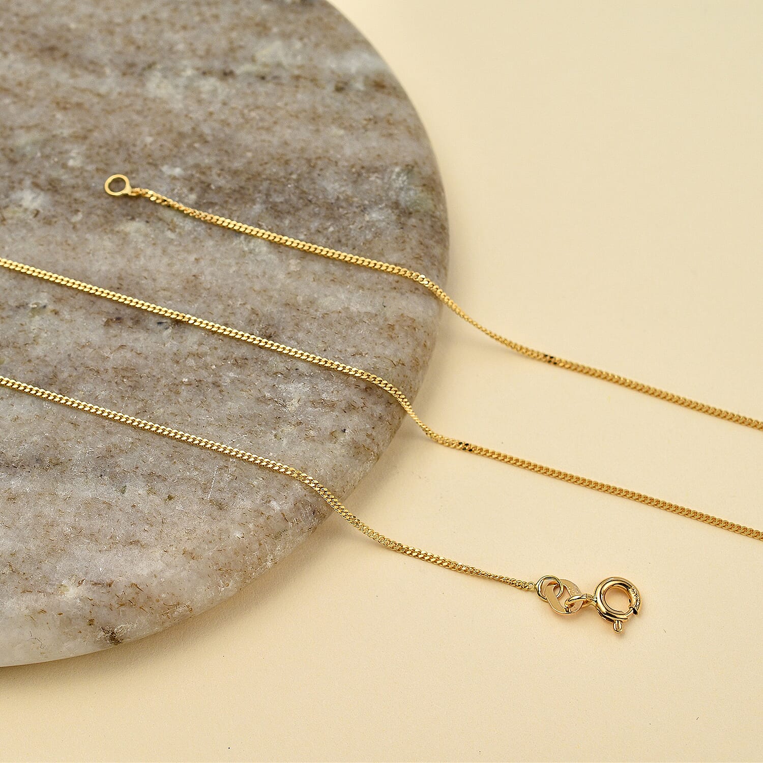 18K Yellow Gold  Necklace (Size - 24),  Gold Wt. 2.4 Gms 7814501 1