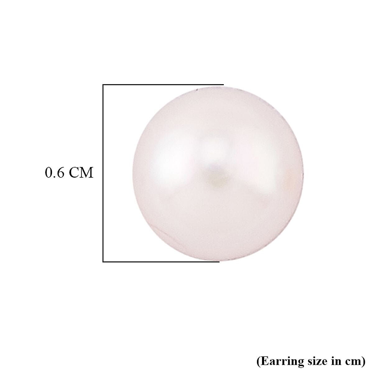 9K Yellow Gold Japanese Akoya Pearl (Rnd) Ball Stud Earrings (with Push Back) 1973316 8