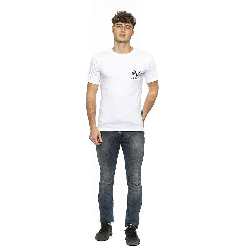 19V69 ITALIA by Alessandro Versace T-Shirt (Size L) - White