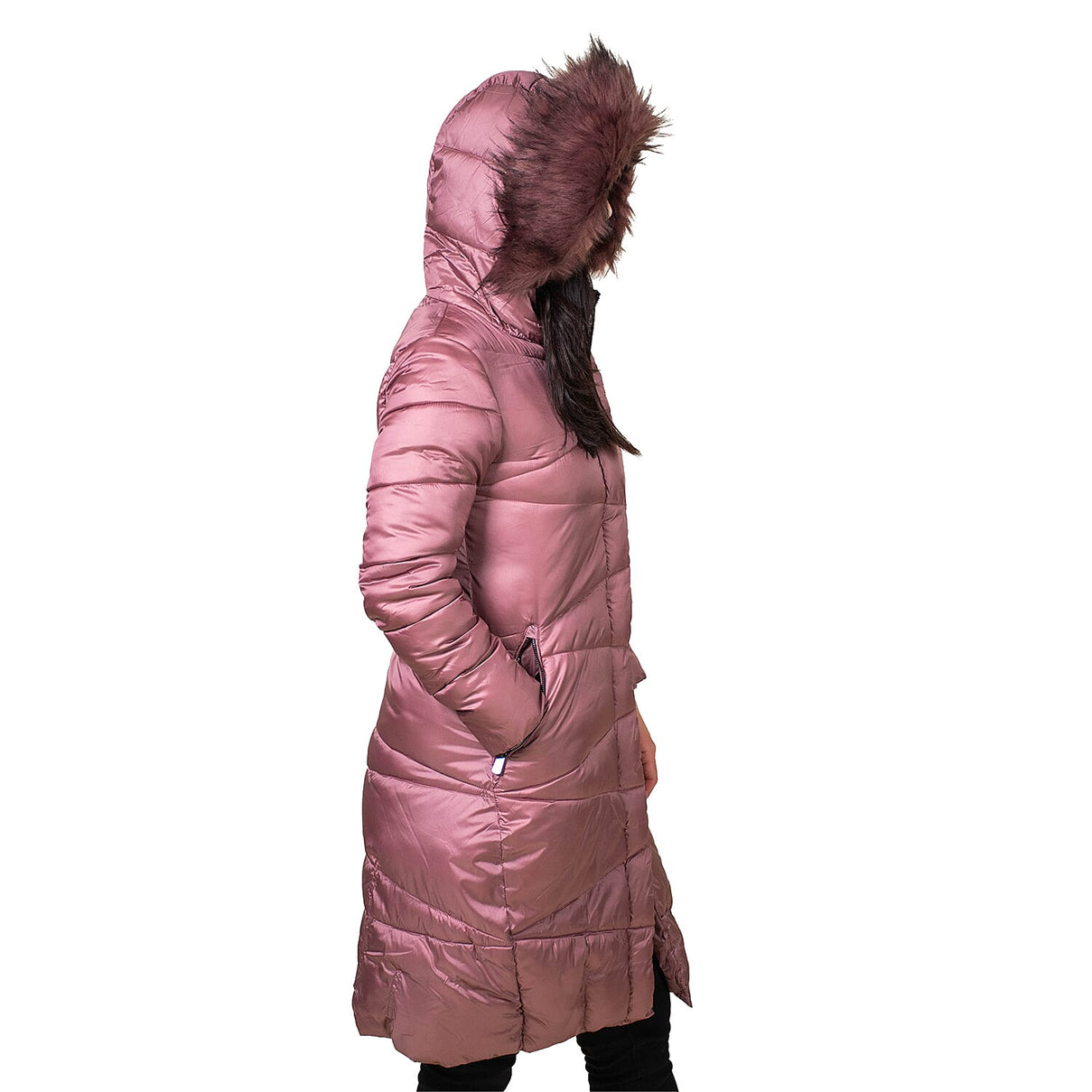 19V69 ITALIA by Alessandro Versace Women's Parka Jacket - Pink 9565917 2