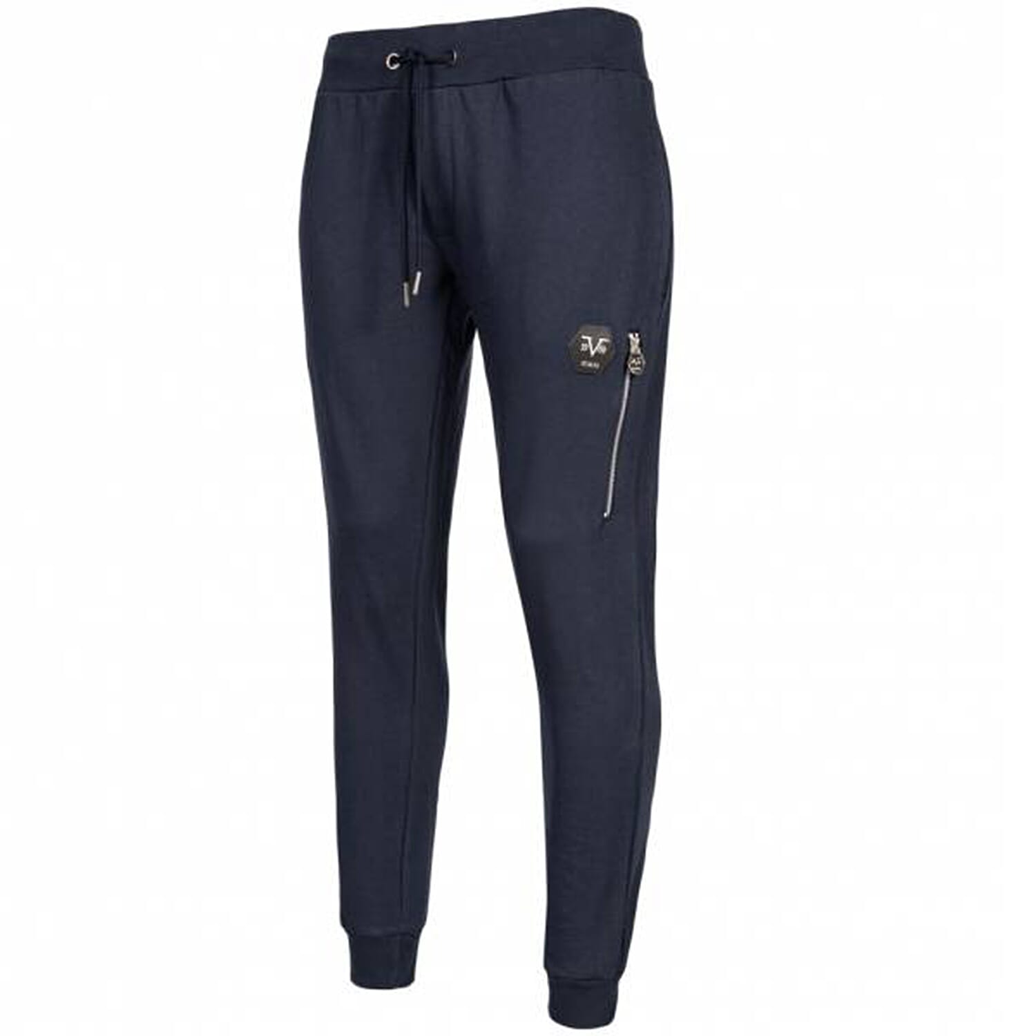 19V69 ITALIA by Alessandro Versace Zip Trim Jogger - Navy 7605345 0