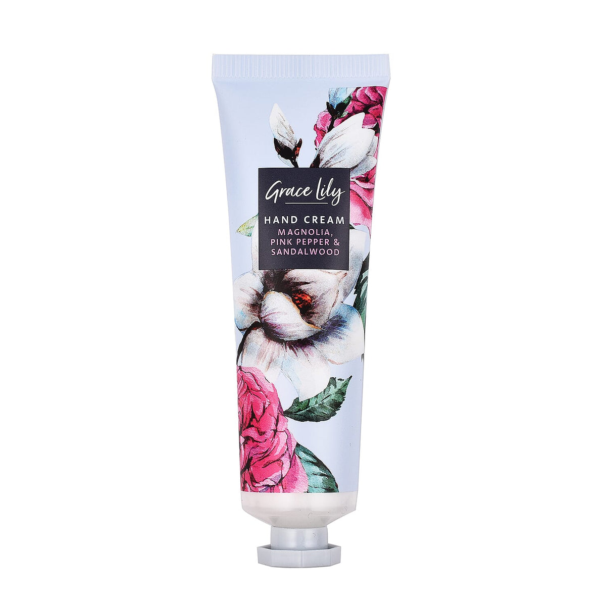 Grace Lily: Magnolia, Pink Pepper, and Sandalwood Getaway Bag (Shower cream 100ml, Hand lotion 30ml, and Body lotion 50ml and Shower Puff) 7372939 4
