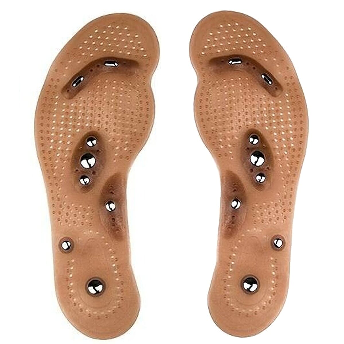 Pair Of Ladies Magnetic Massage Therapy Acupressure Insoles (2.5 - 6.5) 8560649 0