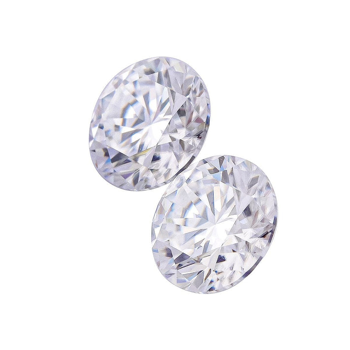 2 Pcs Set - Moissanite Round Shape Gemstones 2.00 Ct. V32731324 2