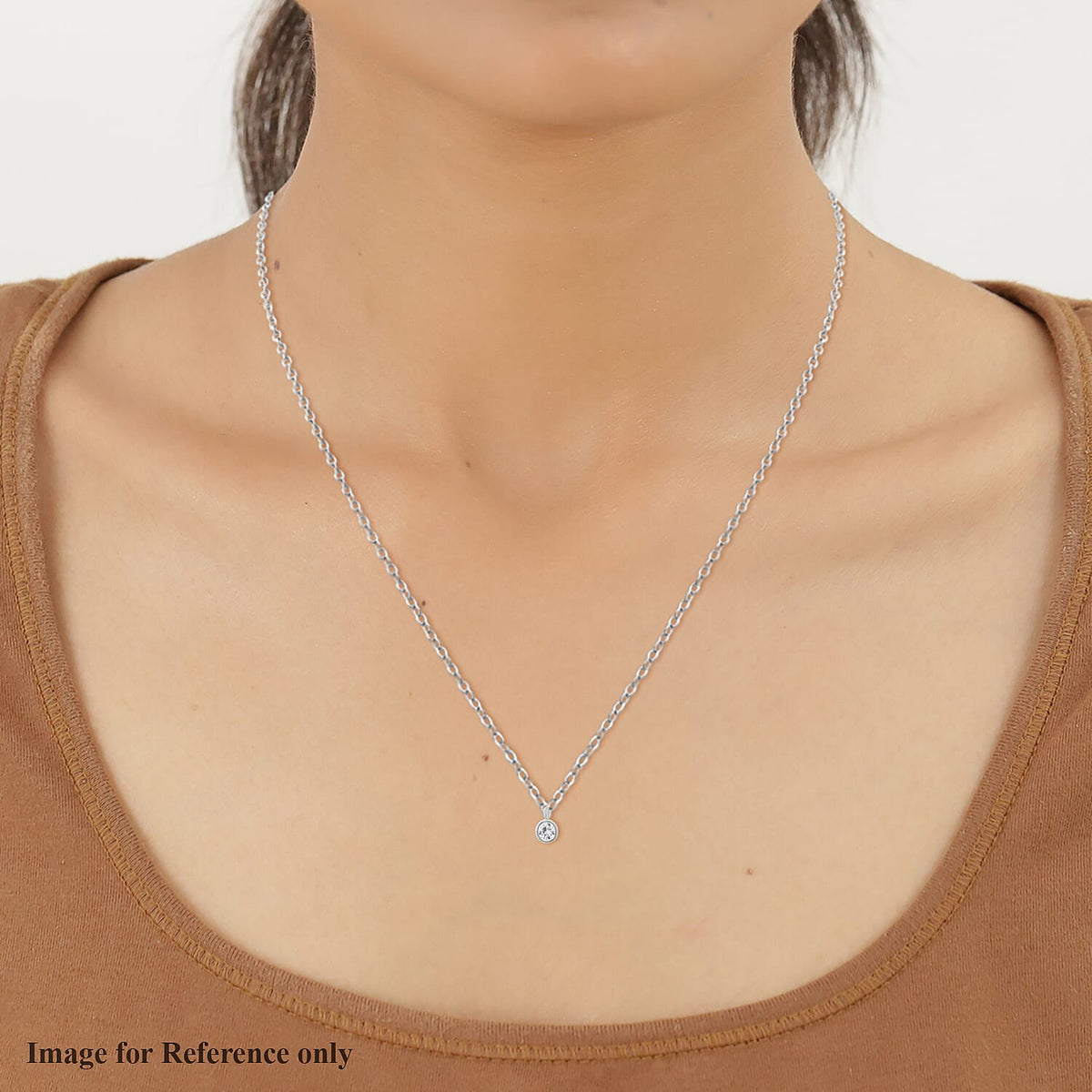 2 Piece Set 0.36 Carat SGL Certified Small Diamonds GH I3 Stud Earrings and Pendant in 9K White Gold 4077284 8