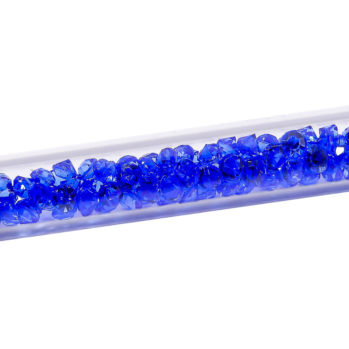 2 Piece Set - Austrian Sapphire Blue Color Crystal Bracelet (Size 7.5) &amp; Bracelet Buddy 70.00 Ct. V32517580 4