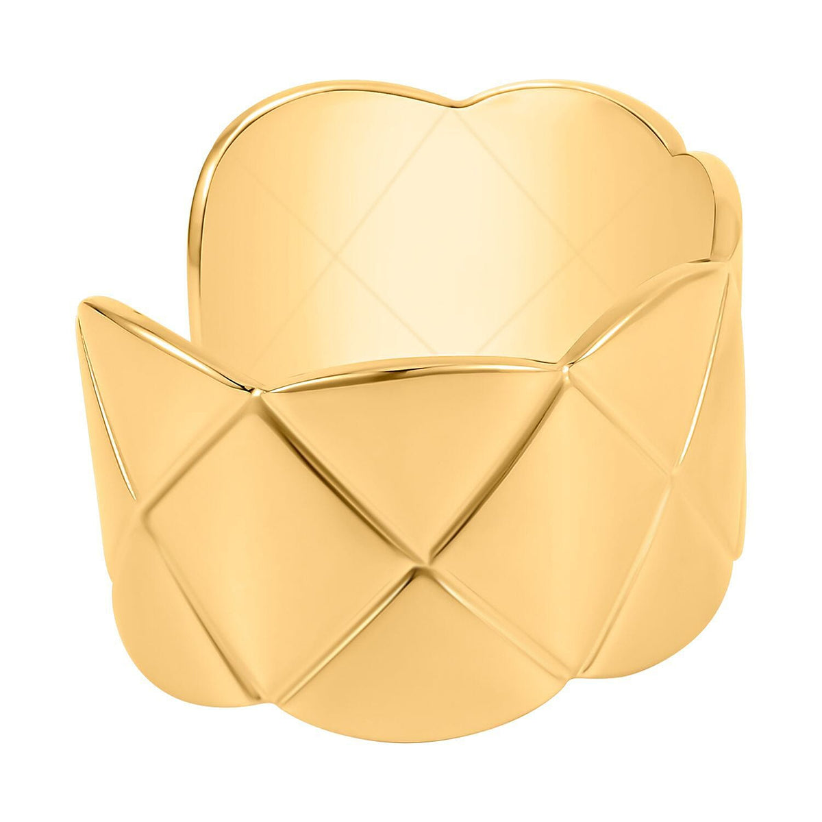 NY Close Out Deal- 2 Piece Designer Inspired Set - Cuff Bangle (Size 7.25) and Earrings 4207363 3
