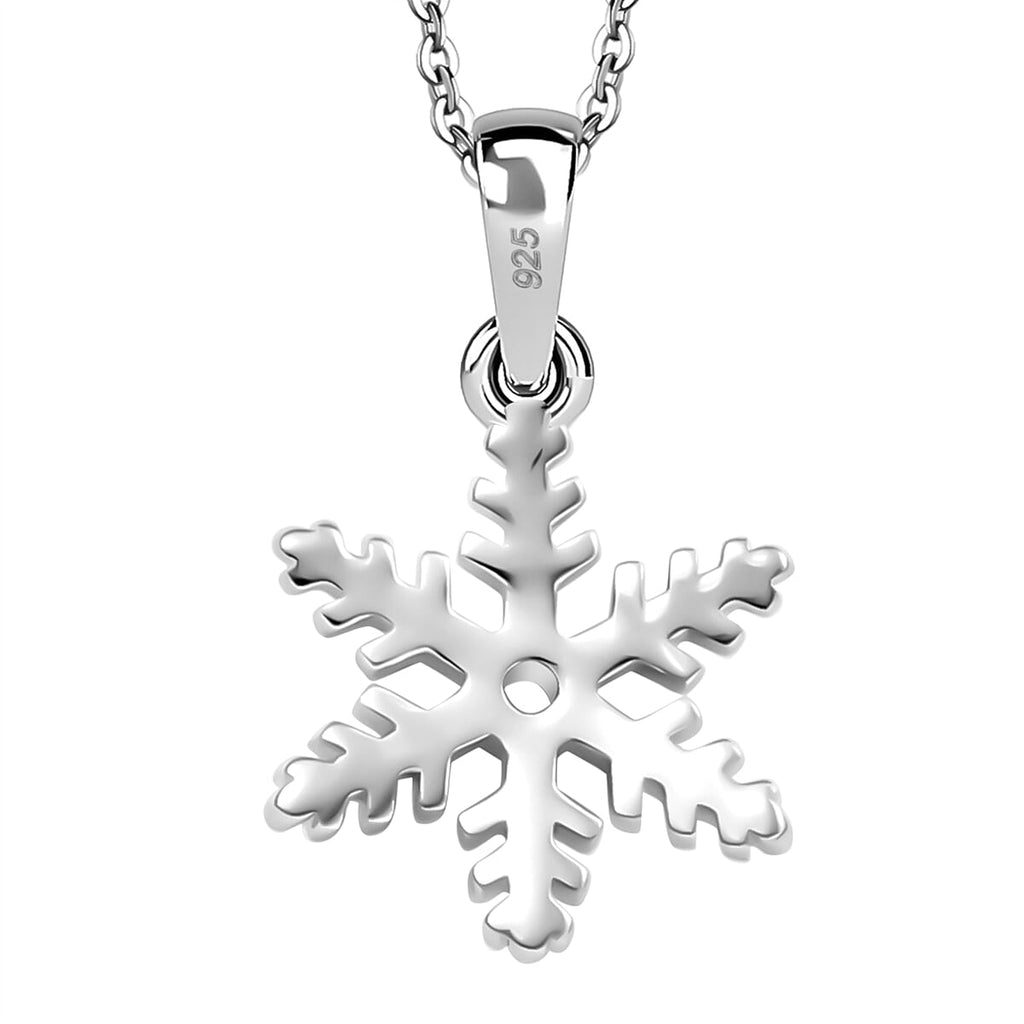 2 Piece Set - Pendant with Chain (Size - 20) in Rhodium Overlay Sterling Silver