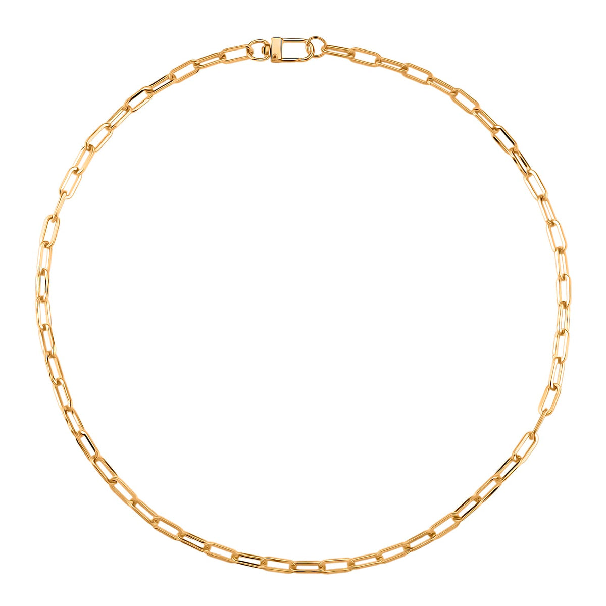 2 Piece Set - Chain Link Necklace (Size 30) &amp; Bracelet (Size 8) in Yellow Gold Plated 4423747 4