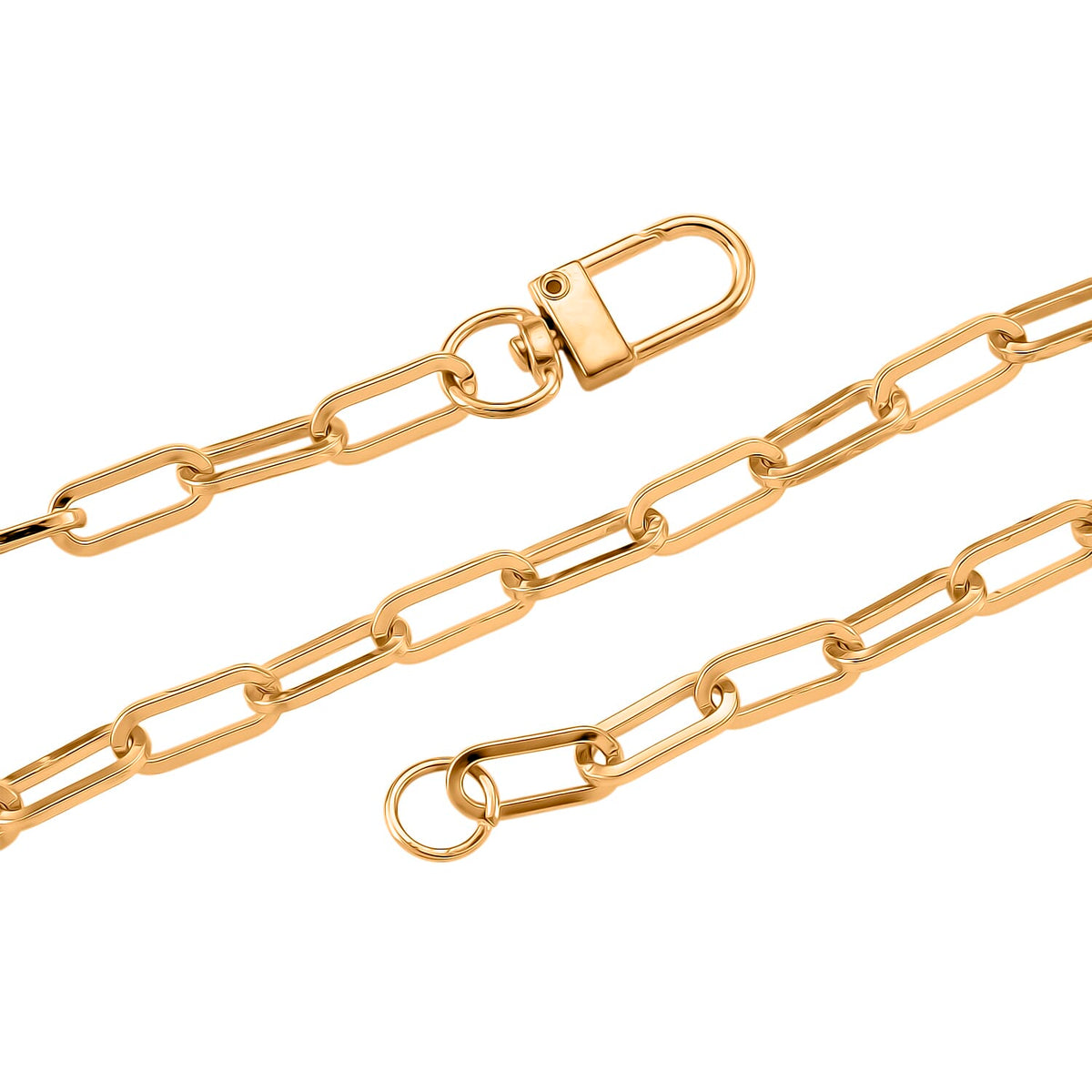 2 Piece Set - Chain Link Necklace (Size 30) &amp; Bracelet (Size 8) in Yellow Gold Plated 4423747 5