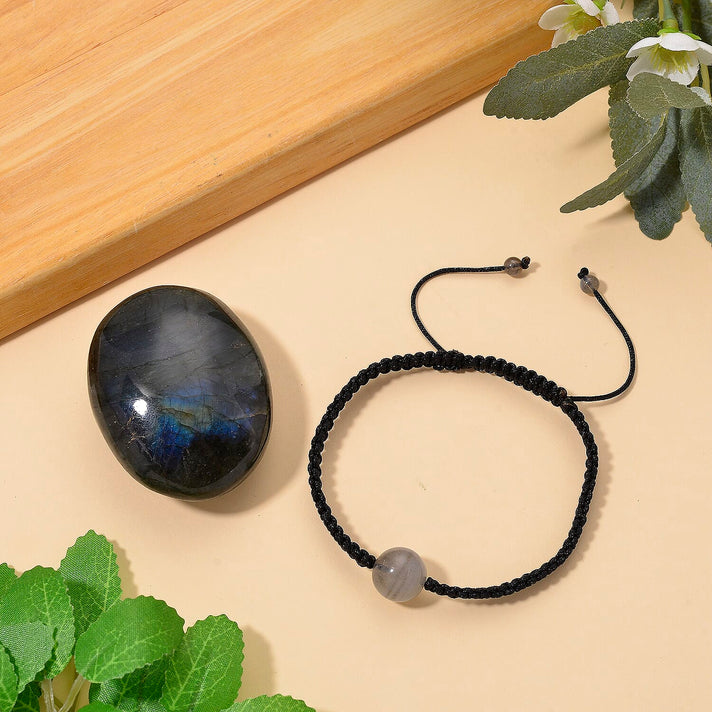 Tucson Find- 2 Piece Set - Labradorite  Loose Stone and Adjustable Bracelet 315.00 Ct. 4395780 2
