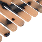 2 Piece Set - Leopard Pattern Acetic Acid Comb