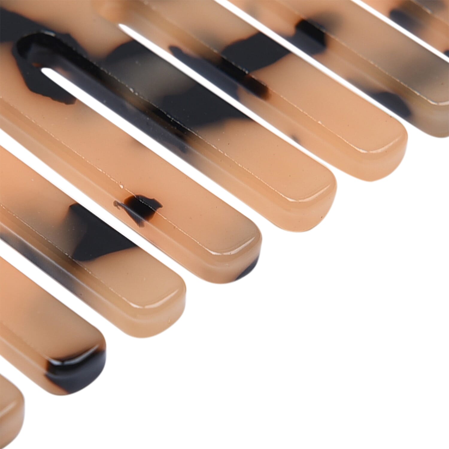 Â 2 Piece Set - Leopard Pattern Acetic Acid Comb 3858891 5