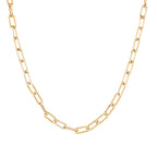 Chunky Paperclip Necklace (Size 30) & Bracelet (Size 8)