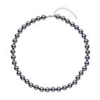 Terahertz Beads Necklace (Size 18-2) in Sterling Silver with free bracelet