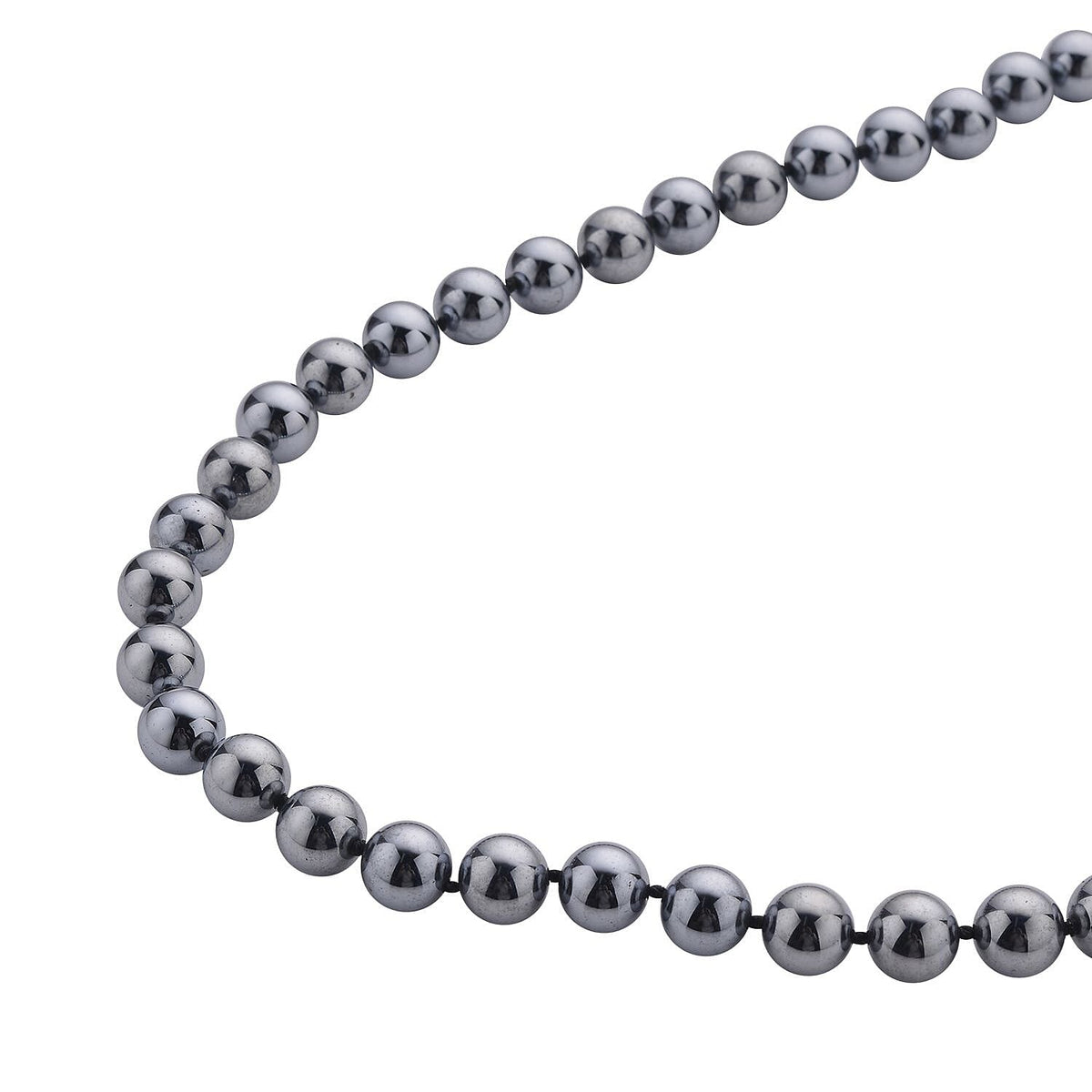 Terahertz Beads Necklace (Size 18-2) in Sterling Silver with free bracelet 4282402 3