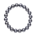Terahertz Beads Necklace (Size 18-2) in Sterling Silver with free bracelet