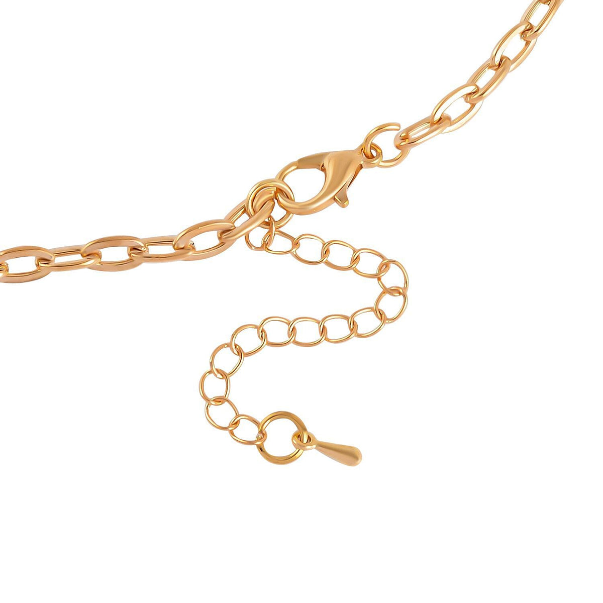 2 Piece Set - Austrian White Crystal Necklace (Size 20-2 inch Ext.) and Earrings in Gold Tone 4218932 4