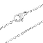 2 Piece Set - White Shell Pearl Drop Earring with Hook & Necklace (Size - 20) in Silver Tone 30.00 Ct.