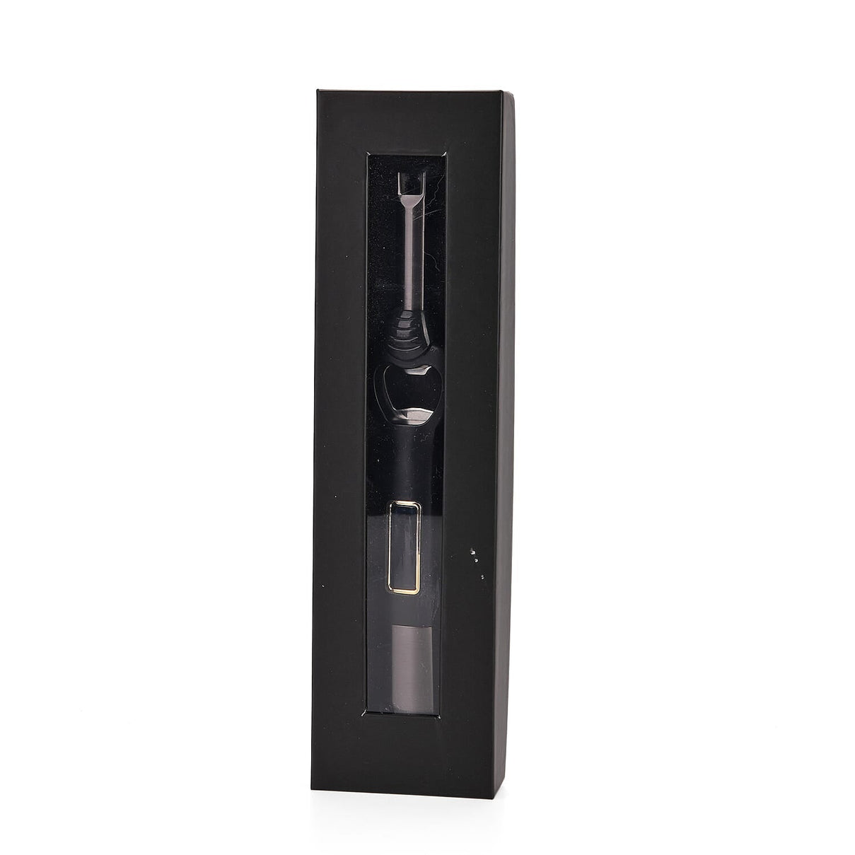 2-in-1 Electronic Lighter and Bottle Opener with Display - Black 8204403 9