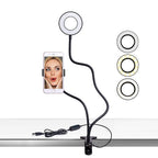 2-in-1 Portable Light (3 Lighting Modes) with Cell Phone Holder