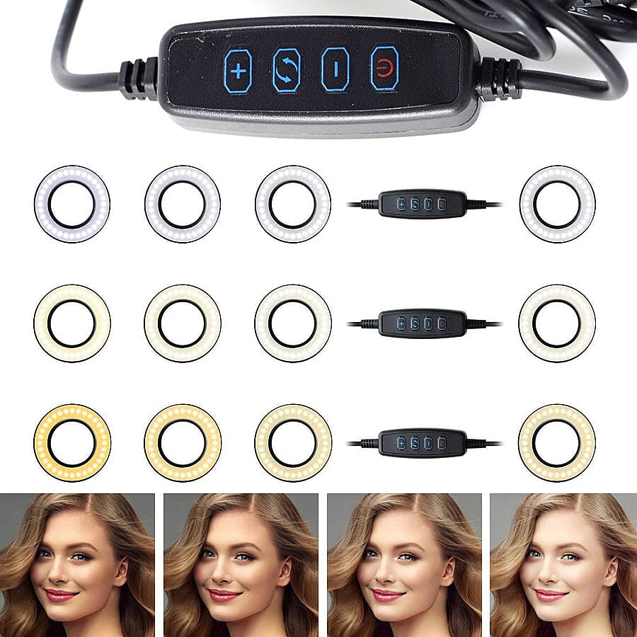 2-in-1 Portable Light (3 Lighting Modes) with Cell Phone Holder 3173346 4