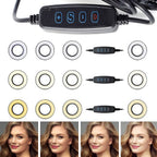 2-in-1 Portable Light (3 Lighting Modes) with Cell Phone Holder