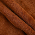 2 in 1 Faux Fur Drawstring Snood or Hat - Brown