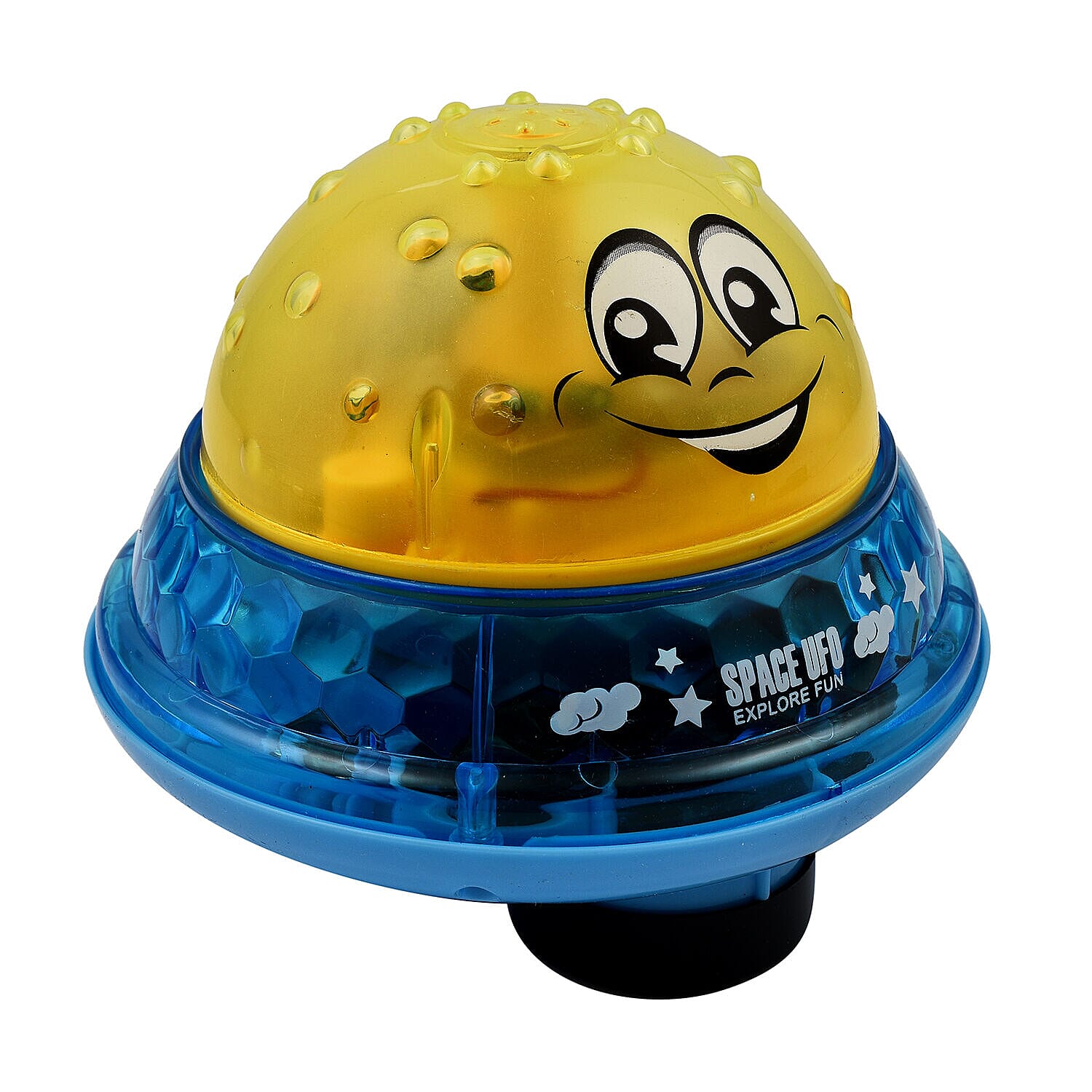 2 in1 Spray Water Toy with Music &amp; Light - Yellow 7026231 0