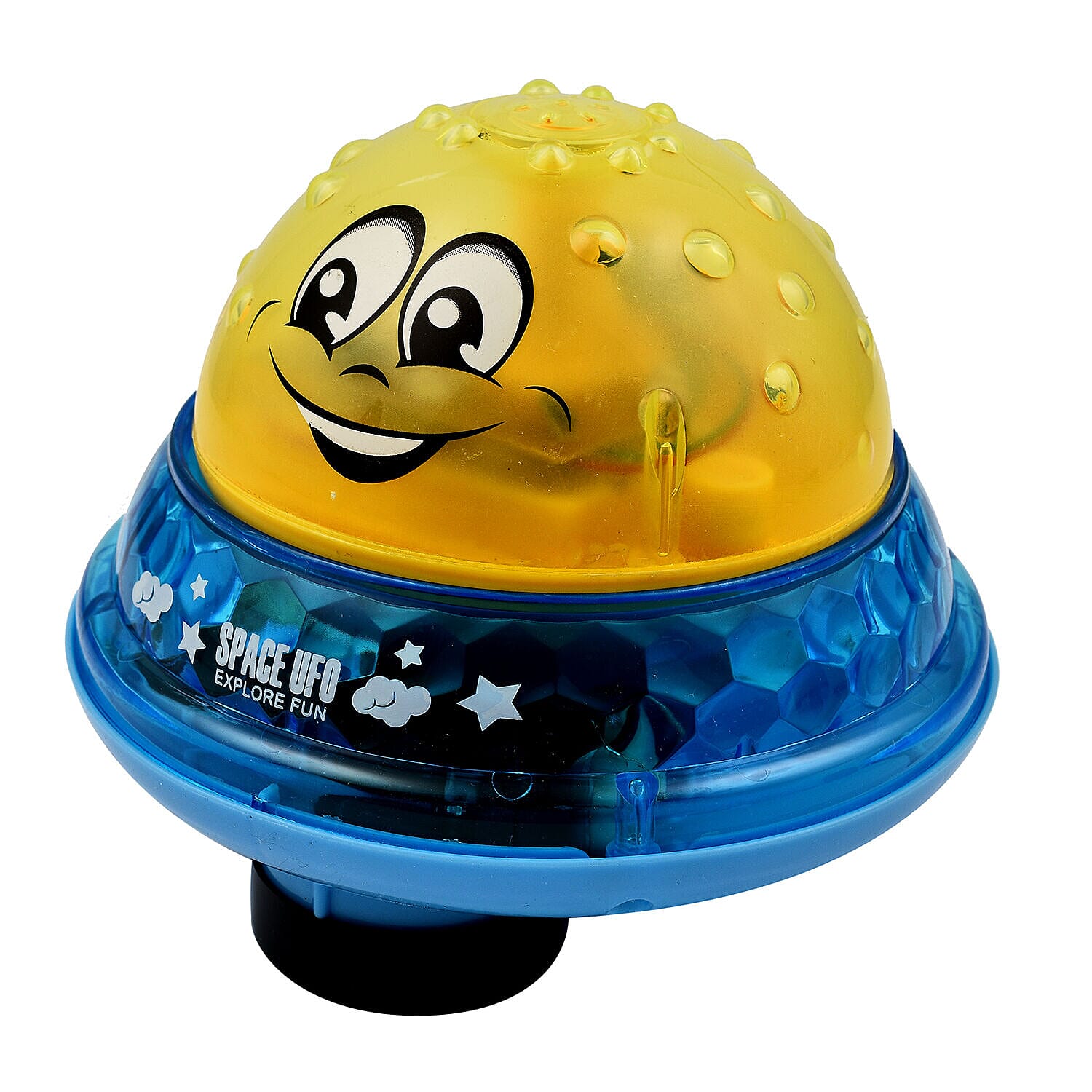 2 in1 Spray Water Toy with Music &amp; Light - Yellow 7026231 1