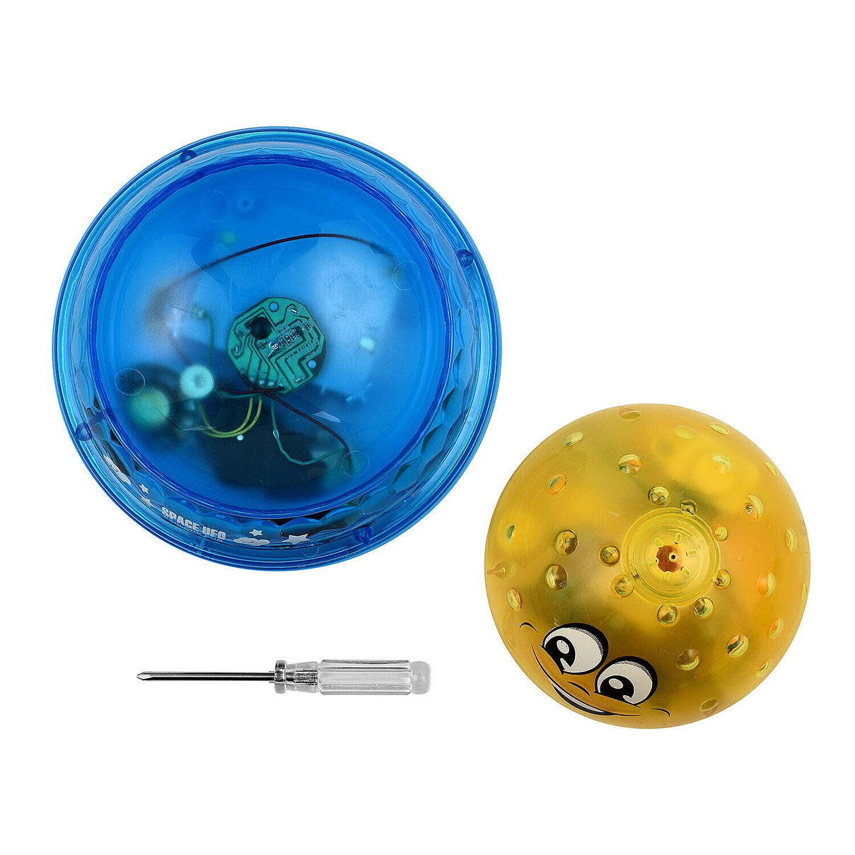2 in1 Spray Water Toy with Music &amp; Light - Yellow 7026231 2