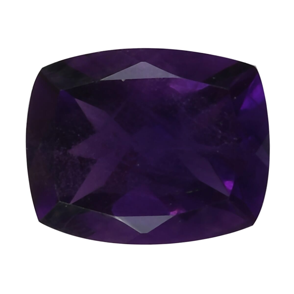 2.68 Ct. Loose African Amethyst AAA Grade CUSHION 10x8 mm 6099922 0