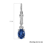 Ceylon Colour Quartz Lever Back Earrings in Sterling Silver 2.75 Ct.