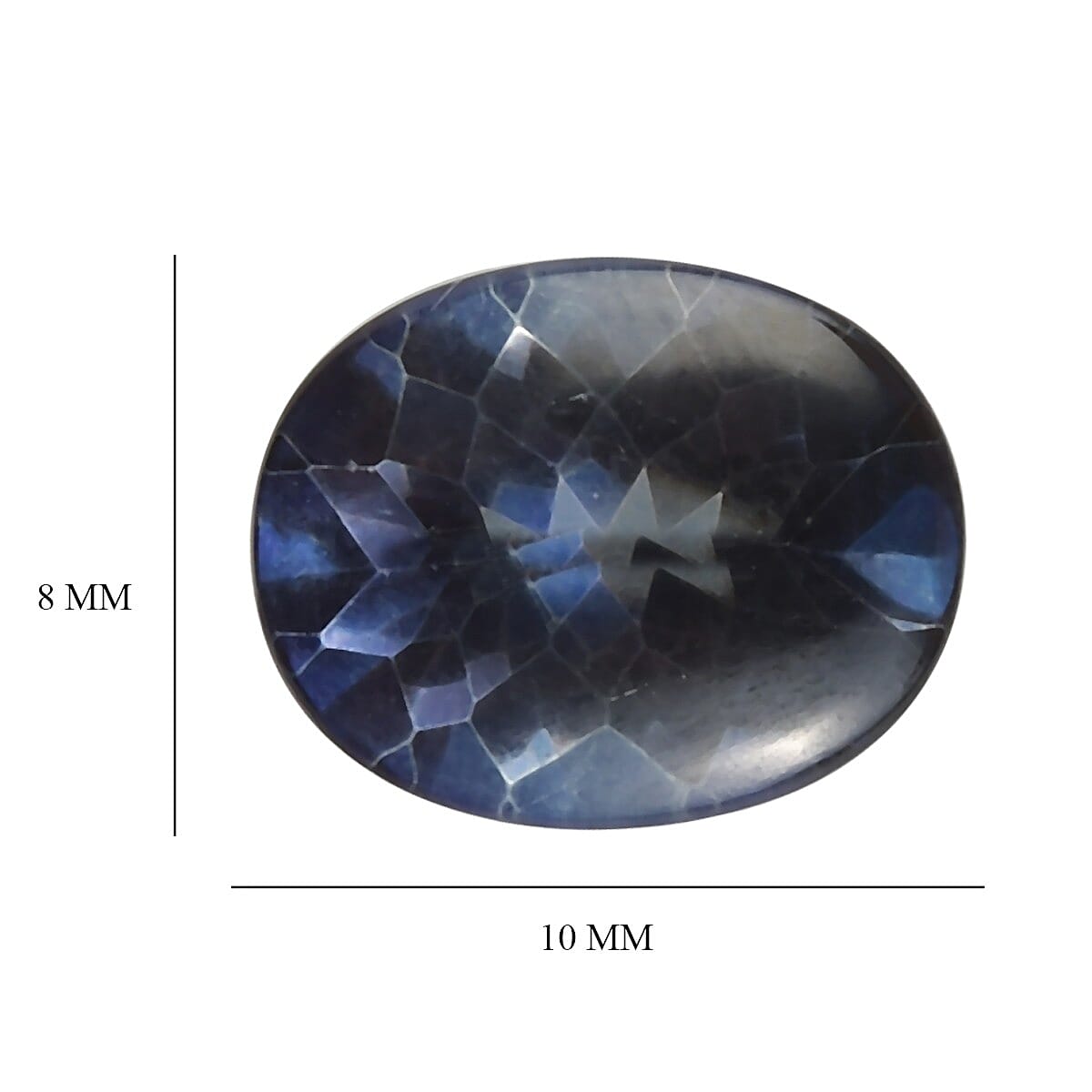 2.83 Ct. Loose English Blue Mystic Topaz A Grade OVAL 10x8 mm 6268059 4