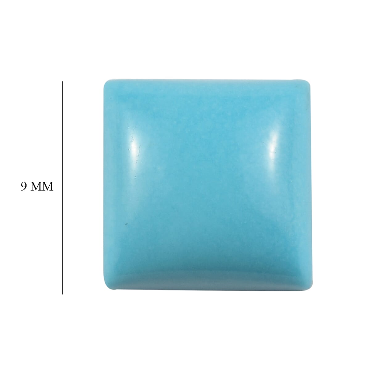 2.83 Ct. Loose Sleeping Beauty Turquoise A Grade SQUARE 9 mm 6262938 4