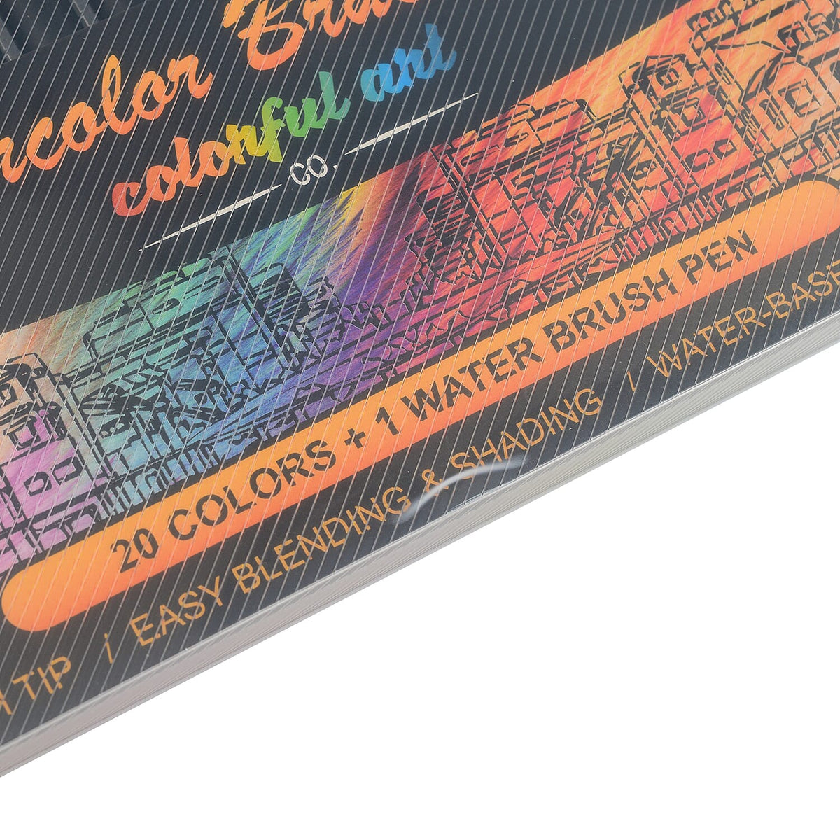 20-vibrant Watercolour Brush Pen Set 7683955 6