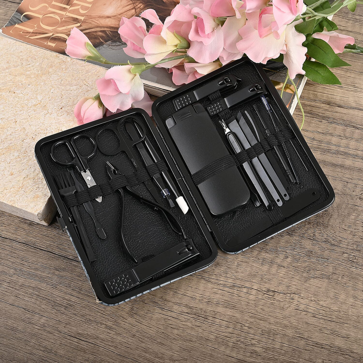 20 in 1 Professional Manicure Set (Includes Hand Care, Foot Care, Facial Care and Many More) 7581087 2