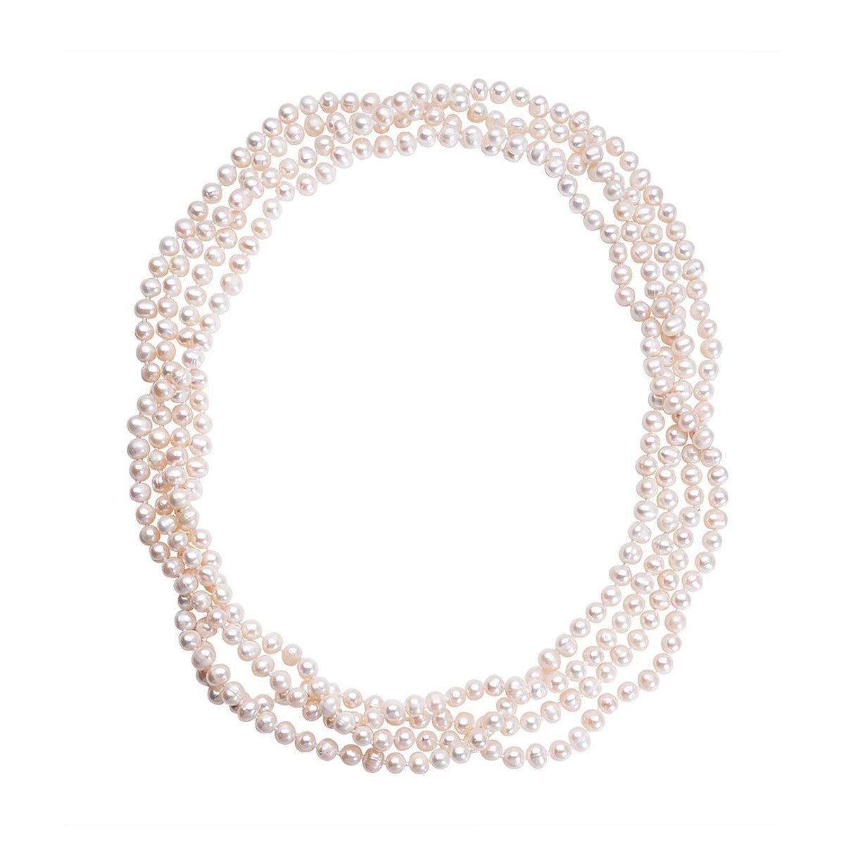 White Freshwater Pearl Necklace (Size - 100) 2118913 0