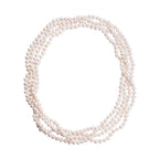 Limited Edition- One Time Deal AAA Freshwater Pearl Necklace (Size - 100 Inch)