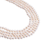 Limited Edition- One Time Deal AAA Freshwater Pearl Necklace (Size - 100 Inch)