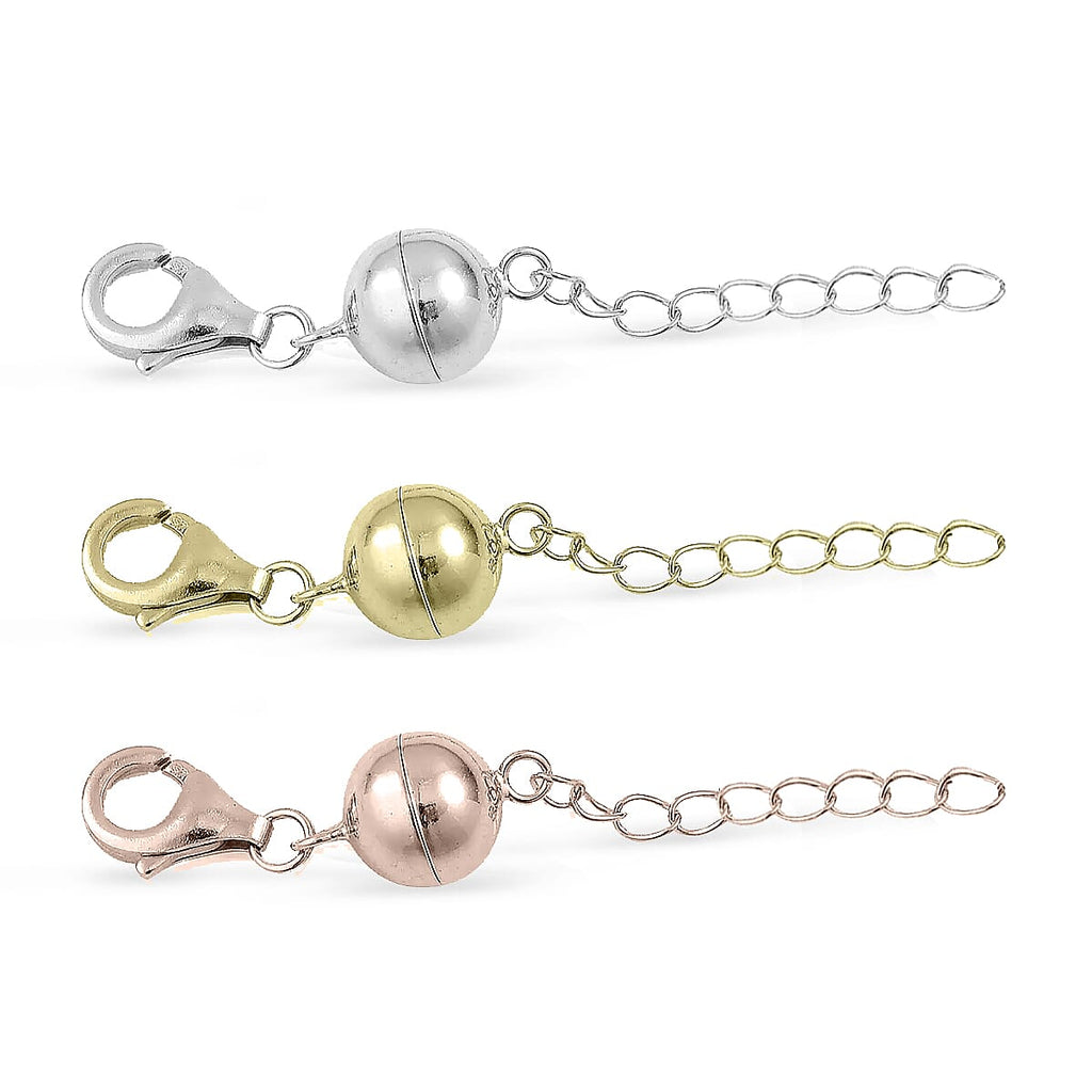 TOUCH 'N' LOCK MAGNETIC CLASPS WITH 2 INCH EXTENDERS